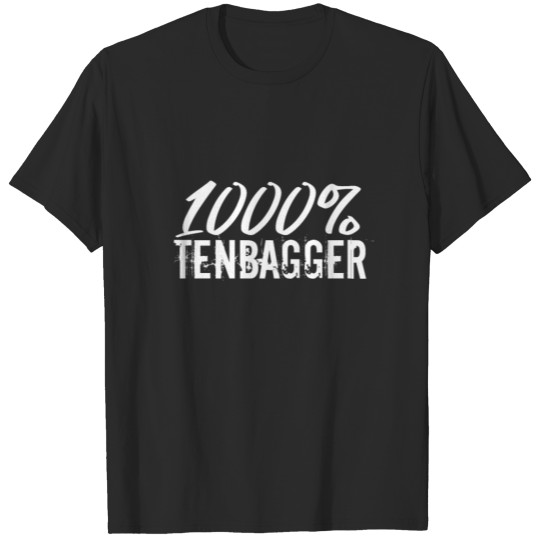 Discover Tenbagger Shares Stock Exchange Trader Investing T-shirt