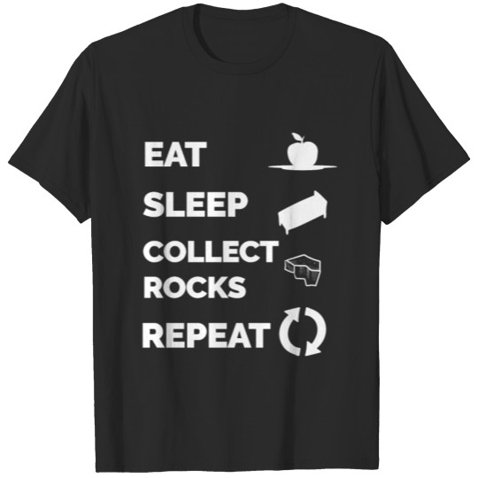 Discover Mineral Rocks Quartz Collector Geology Humor T-shirt