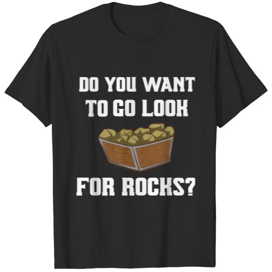 Discover Mineral Rocks Quartz Geology Colleting Geologist T-shirt