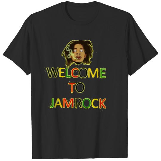 Discover WELCOME TO JAMROCK. T-shirt