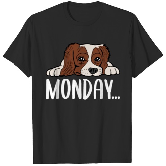 Discover Cocker Spaniel Dog Whimsy Monday Funny Gift T-shirt
