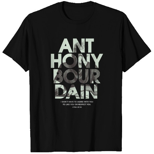 Chef Anthony Bourdain T-shirt