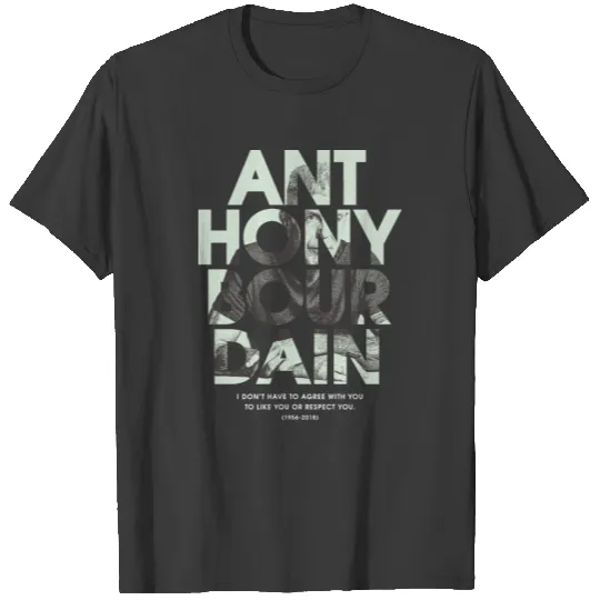 Chef Anthony Bourdain T-shirt