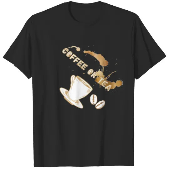 Discover CoffeE or tea T-shirt