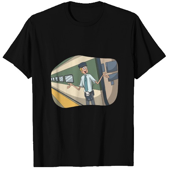 Train driver subway T-shirt
