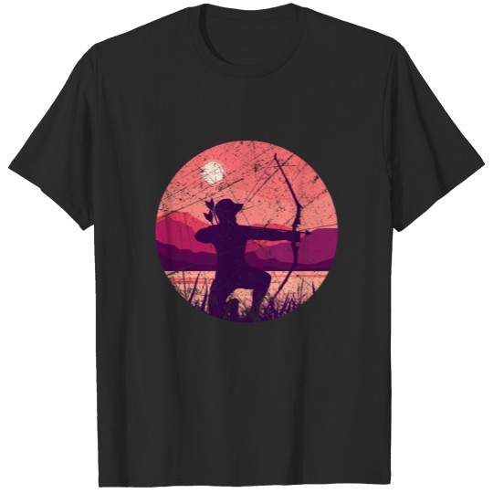Discover Archer Archery Camping Nature Gift T-shirt