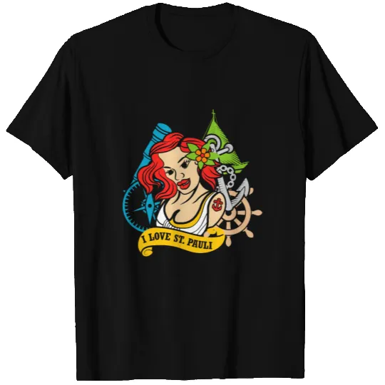 St Pauli Girl Tattoo Sankt Pauli T-shirt