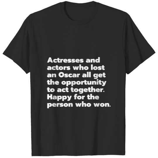 Discover Actresses and actors T-shirt