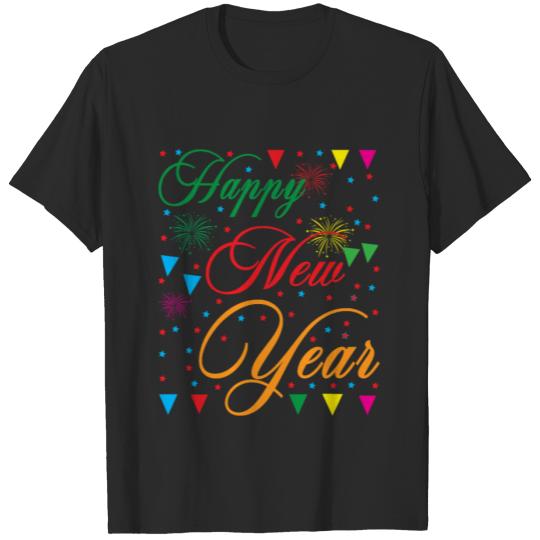 Discover Happy New Year Gift Design - Welcome To New Life T-shirt
