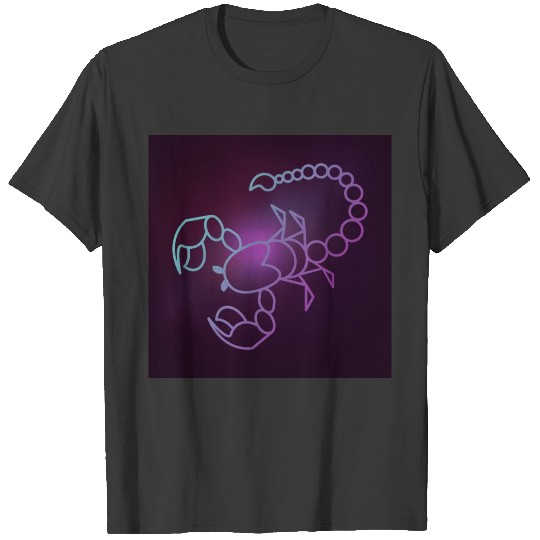 Discover Universe Scorpio Zodiac Symbol T-shirt
