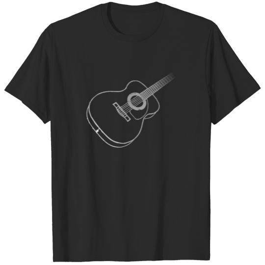 Discover Guitar acoustic guitar musician gift T-shirt