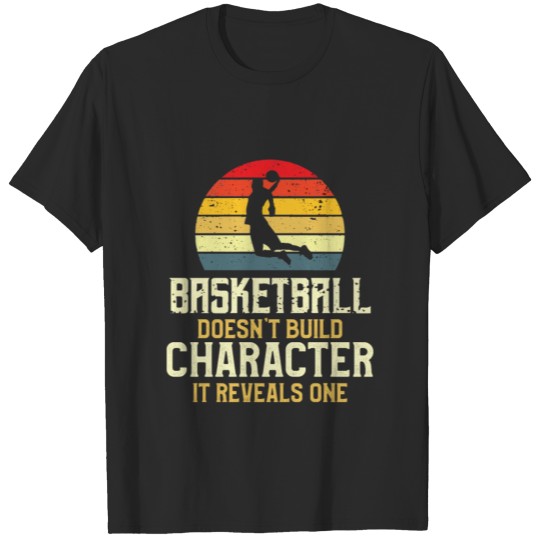 Discover Basketball flying dunk T-shirt