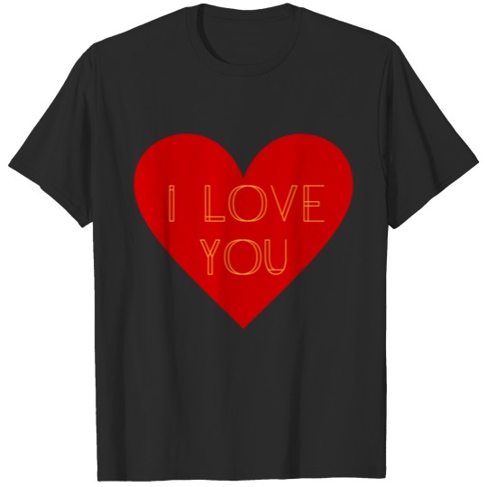 Discover I love you T-shirt
