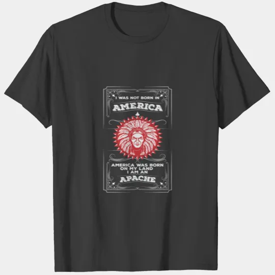 Apache Indian Tribe Native American Pride Heritage T-shirt