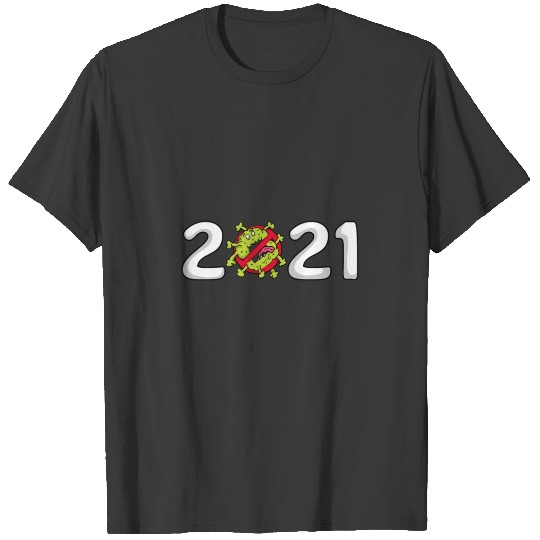 Discover 2021 coronavirus stamped CARTOON T-shirt
