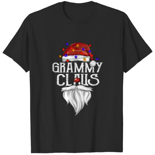 Discover Grammy Claus Pajama Family Matching Xmas T-shirt