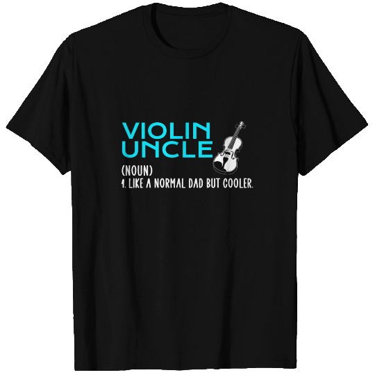 Violin uncle T-shirt