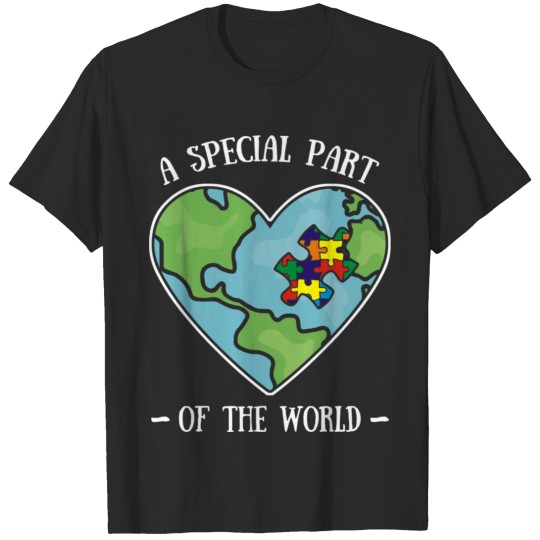 Discover Autism A Special Part Of The World T-shirt