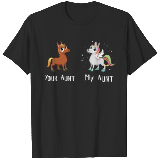 Discover Your Aunt Horse My Aunt Unicorn T-shirt