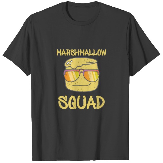 Marshmallow Squad Face T-shirt
