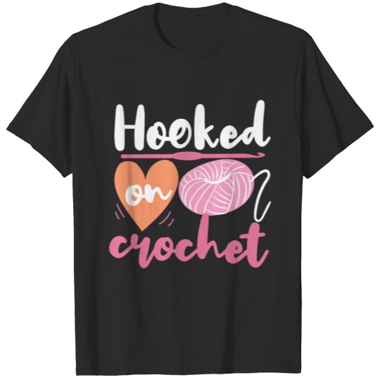 Discover Crochet crochet hook T-shirt