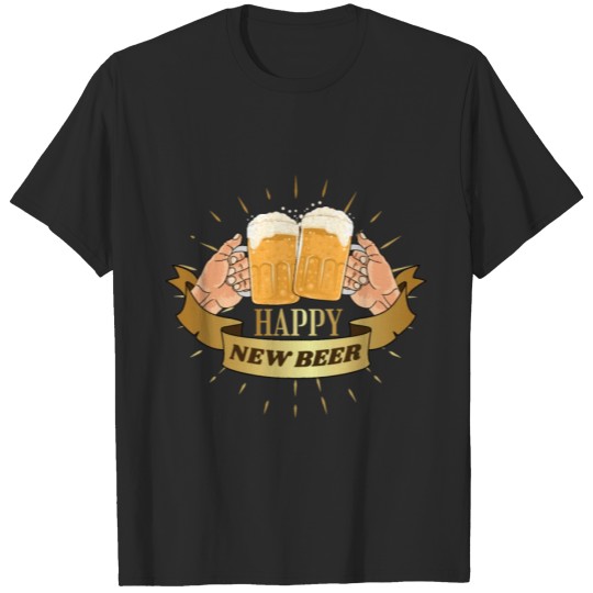 Discover Happy New Beers Year 2021 Eve NYE T-shirt