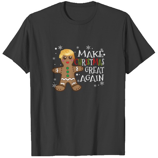 America Make Christmas Great Again Funny Trump Chr T-shirt