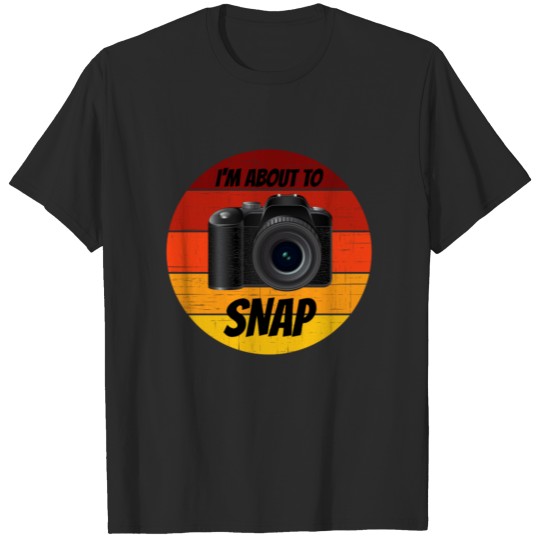 Discover camera for people who like camera and photography T-shirt