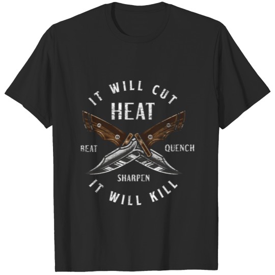 Discover Blacksmith Knife T-shirt