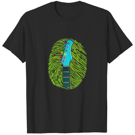 Discover 190 Guitar Fingerprint T-shirt