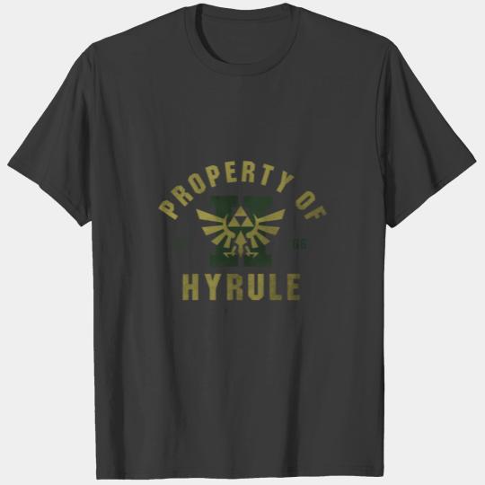 Legend Of Zelda Property Of Hyrule Est 1986 Univer T-shirt