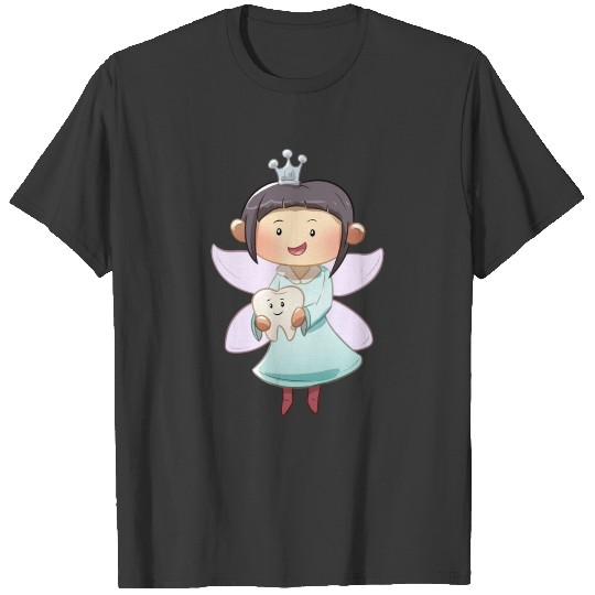 Tooth Fairy Fairy Holding Tooth T-shirt