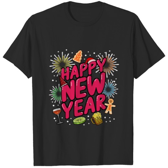 Discover Happy New Year 2021 Celebration Jersey T-shirt