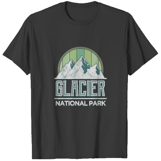 Glacier National Park T Shirt Vintage Glacier Park T-shirt