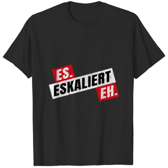Discover Techno Escalates Funny EDM Gift Idea T-shirt