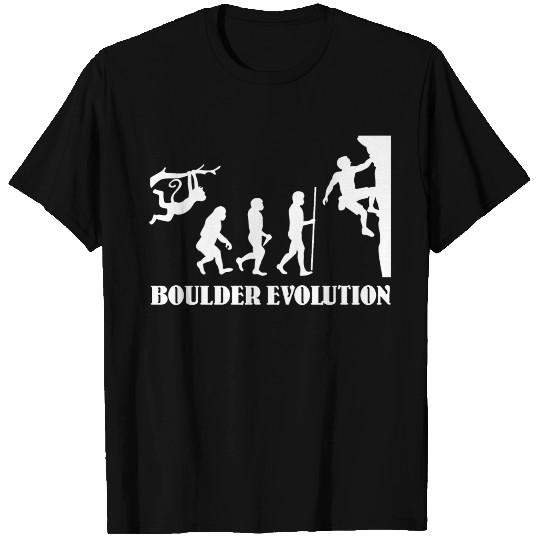 Boulder Evolution Mountaineering Sports Adventure T-shirt