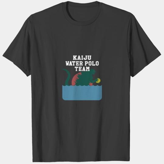 Kaiju Water Polo Team Tokyo Japan Funny Water Polo T-shirt