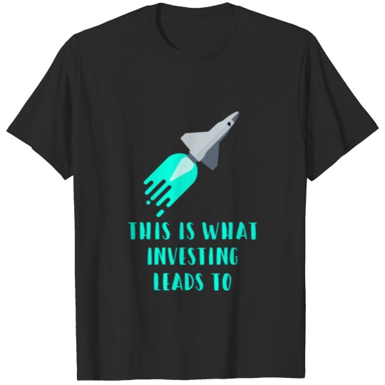 Discover Investing Stocks Motivation Success T-shirt