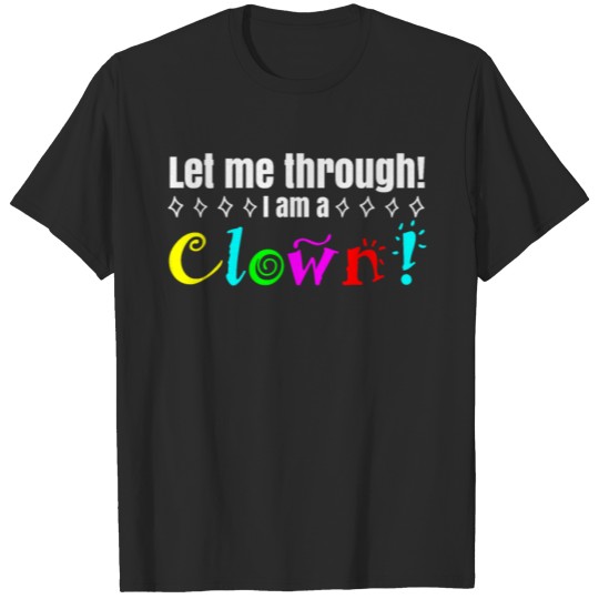 Discover durchlassen Clown en 1 T-shirt