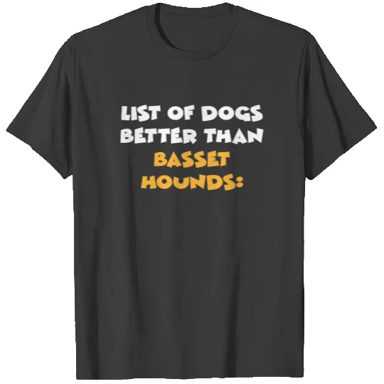 Basset Hound T-shirt