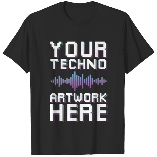 Discover Techno music T-shirt