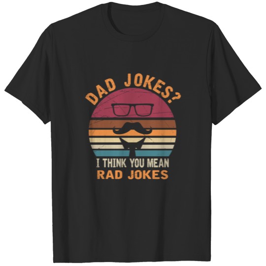 Discover retro dad jokes daddy T-shirt