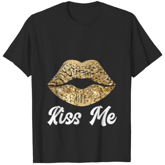 Discover Lips kiss mouth kiss red lips Kiss me T-shirt
