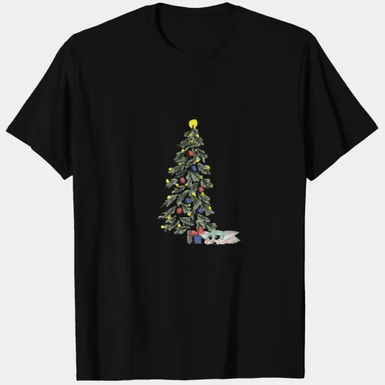 Grogu Christmas Tree T-shirt