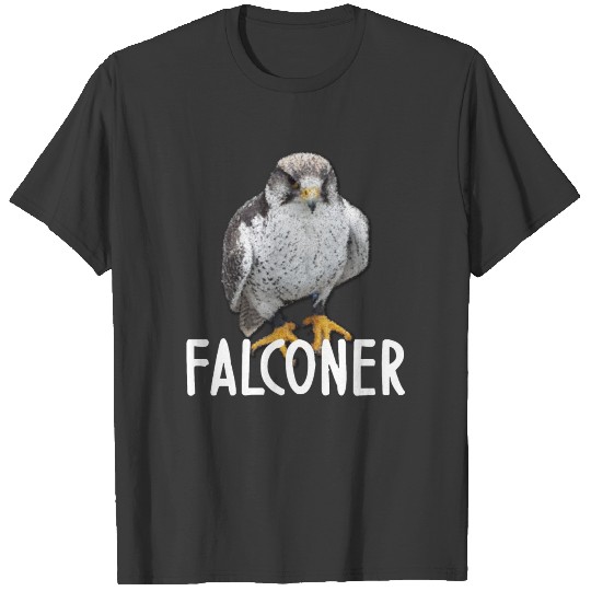 falconry owl hunting retro Falconer T-shirt