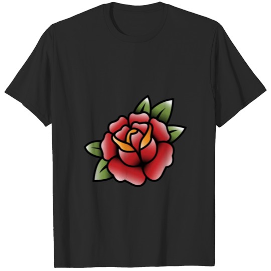 Discover Flower Tattoo T-shirt