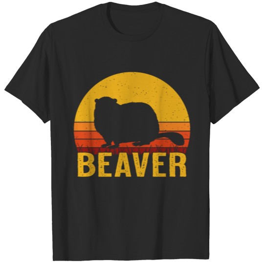 Beaver - Retro T-shirt