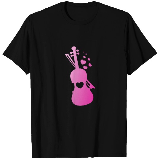Violin Heart T-shirt