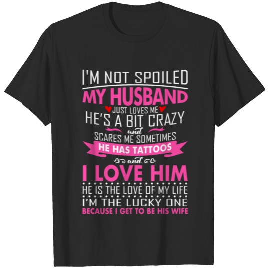 Discover my husband just love him T-shirt