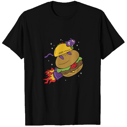 TACO CAT BURGER T-shirt